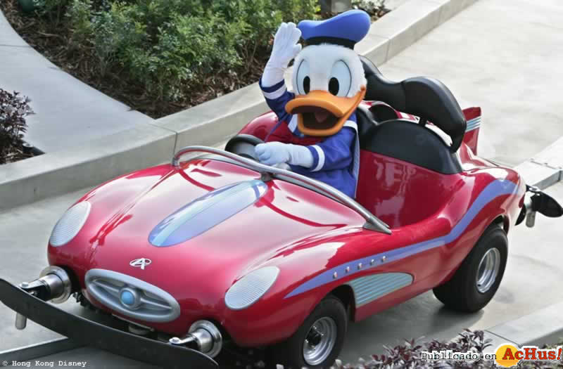 Imagen de Hong Kong Disneyland Resort  Donald Duck Autopia